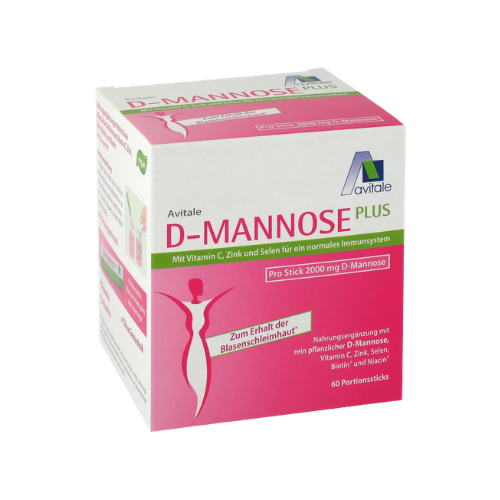 D-MANNOSE PLUS 2000 mg bei einer Blasenentzündung